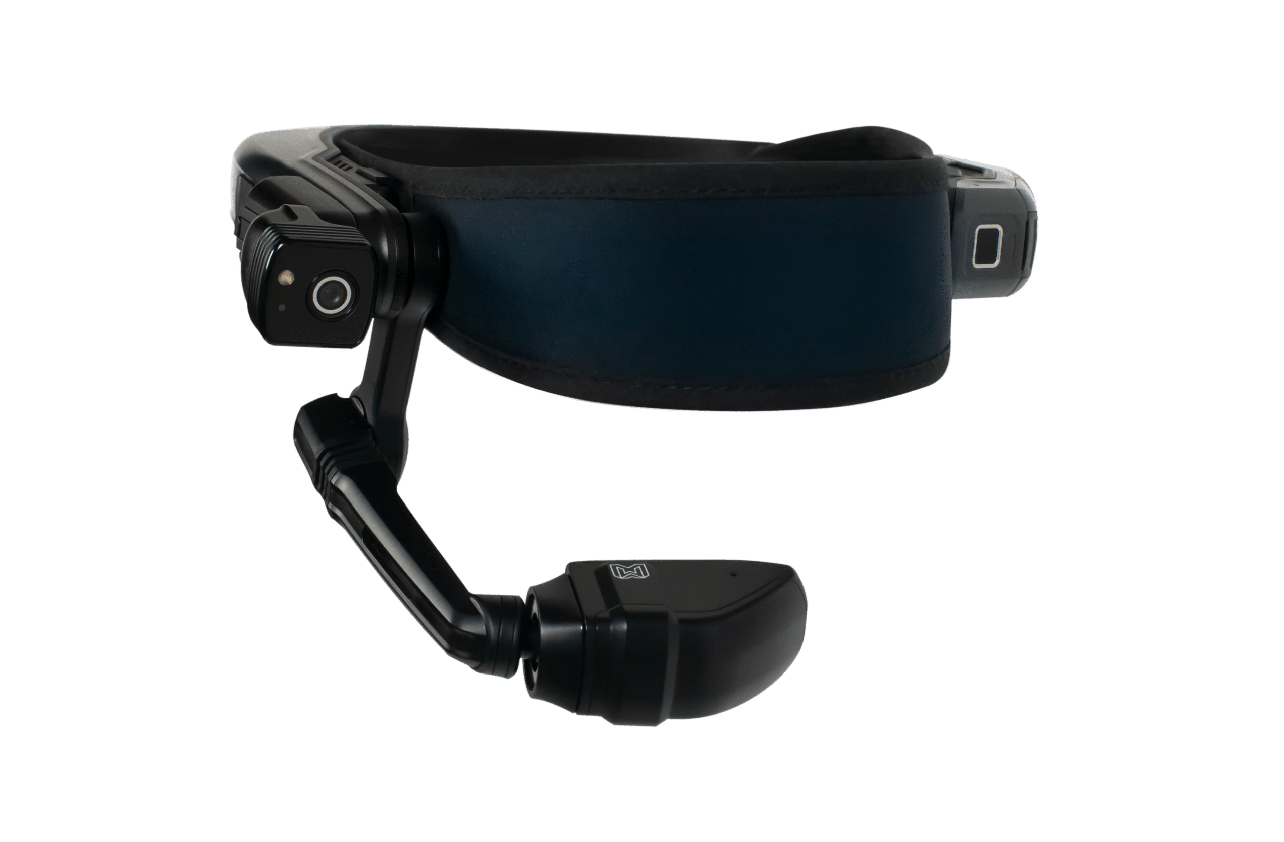 RealWear Navigator 520 vue de face sur bandeau